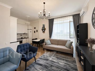 2-комнатная квартира · 65 м² · 8/8 этаж, Сарайшык 6 — Срочно!!! Потолки 3,3 метра, окна витражные! за 76 млн ₸ в Астане, Есильский р-н