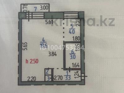 1-комнатная квартира · 31.3 м² · 5/5 этаж, 1 микрорайон за 5.1 млн 〒 в Лисаковске