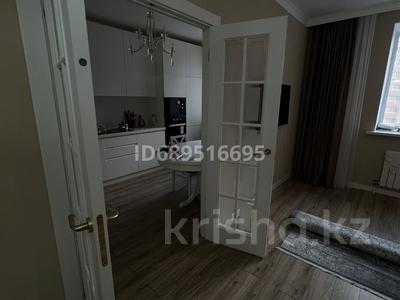 2-комнатная квартира, 62 м², 4/9 этаж помесячно, Игишева 18 за 250 000 〒 в Астане, Алматы р-н