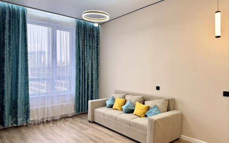 2-комнатная квартира · 38.6 м² · 8/17 этаж, Ермек Серкебаева 22 за 28 млн 〒 в Астане, Нура р-н — фото 2