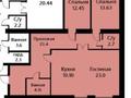3-комнатная квартира · 92.44 м² · 11/11 этаж, Кенесары стр. 6 — Сарыарка за 60 млн ₸ в Астане, Сарыарка р-н