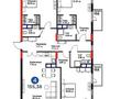 4-бөлмелі пәтер · 160 м² · 5/9 қабат, ​База отдыха Теплый пляж 120, бағасы: 400 000 ₸ в Актау — фото 2