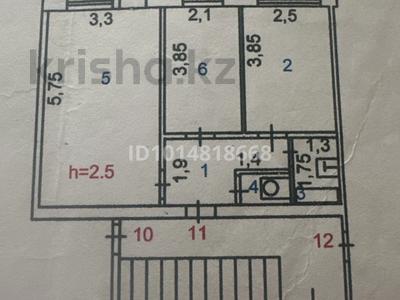 2-комнатная квартира · 43.4 м² · 1/2 этаж, Ердена 99 — МЖК за 8 млн ₸ в Сатпаев