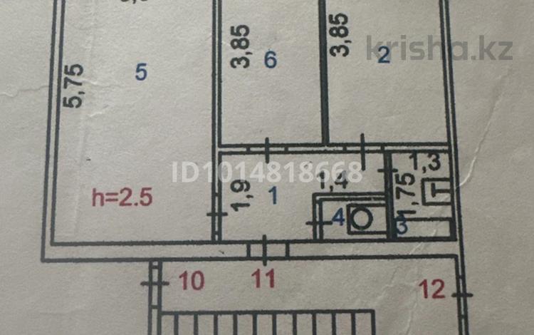 2-комнатная квартира · 43.4 м² · 1/2 этаж, Ердена 99 — МЖК за 8 млн ₸ в Сатпаев — фото 2