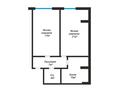 2-комнатная квартира · 60 м², микрорайон 4 61/1 за 20 млн 〒 в Конаеве — фото 3