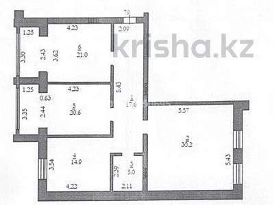 3-комнатная квартира · 109.3 м² · 5/5 этаж, мкр. Алтын орда, Саздинское лесничество 228/3 за 33 млн ₸ в Актобе