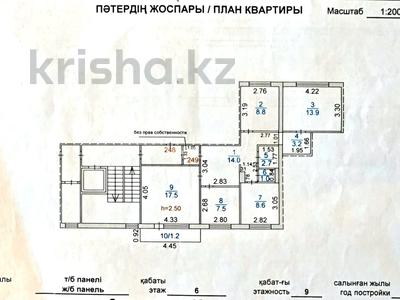 4-комнатная квартира · 78.4 м² · 6/9 этаж, мкр Юго-Восток, Мкр Юго-Восток, мкр Степной 2 — Торговый дом Zeta, Фламинго за 29.5 млн ₸ в Караганде, Казыбек би р-н