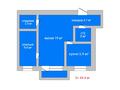 2-комнатная квартира, 45.6 м², 3/4 этаж, Г. Каирбекова 351 за 14.8 млн 〒 в Костанае — фото 8