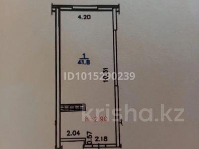 1-бөлмелі пәтер · 41.8 м² · 2/9 қабат, Қайрат ш/а., Сыбызгы 100, бағасы: 20.5 млн ₸ в Алматы, Турксибский р-н