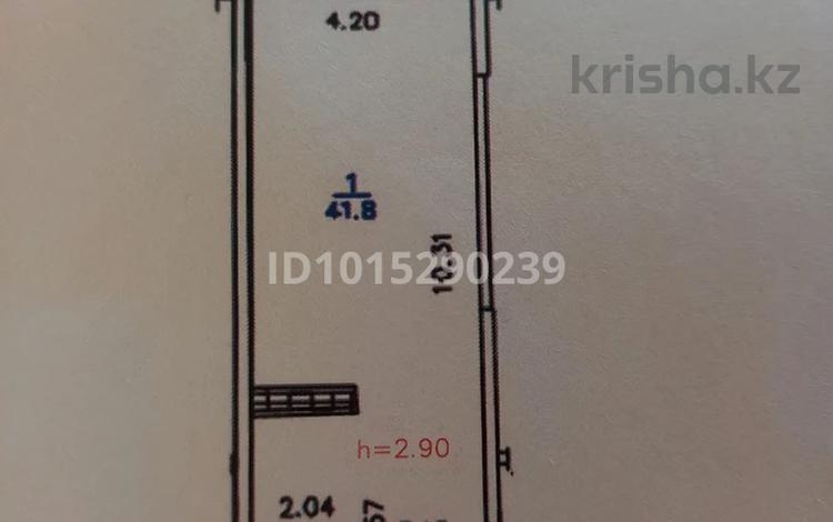 1-комнатная квартира · 41.8 м² · 2/9 этаж, мкр Кайрат, Сыбызгы 100 за 20.5 млн ₸ в Алматы, Турксибский р-н — фото 2
