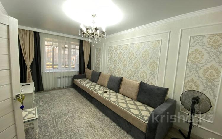 3-комнатная квартира · 84.9 м² · 1/4 этаж, Микрорайон Береке за 46 млн ₸ в Костанае — фото 2