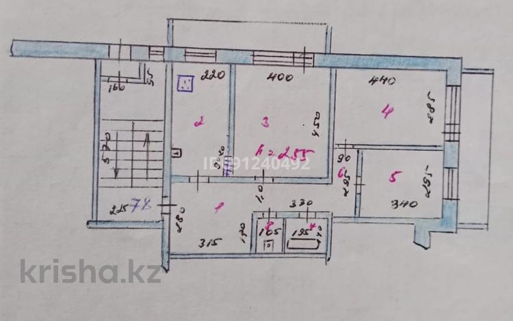 3-бөлмелі пәтер, 68 м², 12/12 қабат, мкр Жилгородок, Тургенева 32, бағасы: 16.5 млн 〒 в Актобе, мкр Жилгородок — фото 2