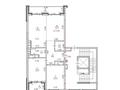 3-бөлмелі пәтер · 86 м² · 2/4 қабат, 14-й мкр 99, бағасы: 55 млн ₸ в Актау — фото 37