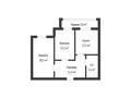 2-комнатная квартира · 68.2 м² · 7/9 этаж, Каирбекова 358/3 за 33 млн ₸ в Костанае — фото 18