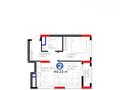 2-бөлмелі пәтер · 40.22 м² · 13 қабат, Е 908 23, бағасы: 30 млн ₸ в Астане, Нура р-н — фото 5
