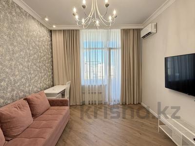 2-бөлмелі пәтер · 60.2 м² · 9/9 қабат, ул. Мангилик Ел 35а, бағасы: 60 млн ₸ в Астане, Есильский р-н
