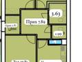3-комнатная квартира, 83.5 м², 9/9 этаж, Береке 59 за 35 млн 〒 в Костанае — фото 11