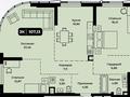 3-бөлмелі пәтер · 107.13 м² · 4/22 қабат, Туран 37/2, бағасы: 130 млн ₸ в Астане, Нура р-н