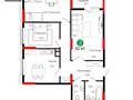 3-бөлмелі пәтер · 82.4 м² · 3/22 қабат, Сыганак 26/2, бағасы: ~ 51.9 млн ₸ в Астане, Нура р-н — фото 8