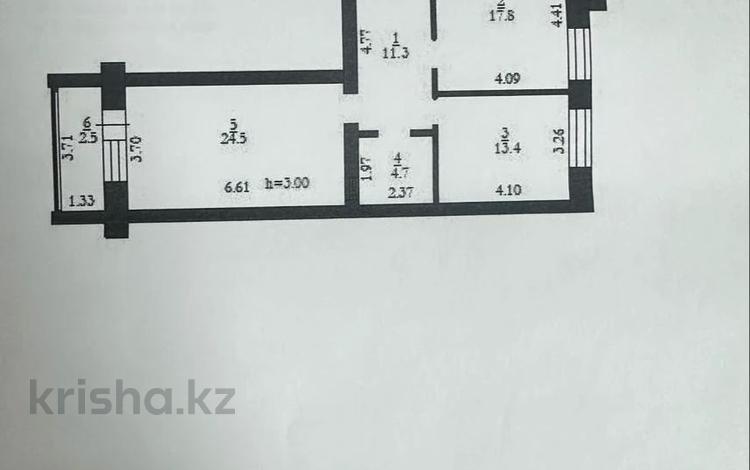 2-комнатная квартира, 74.2 м², 2/6 этаж, мкр. Алтын орда за 22.5 млн 〒 в Актобе, мкр. Алтын орда — фото 2