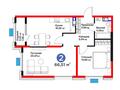 2-комнатная квартира · 65.1 м², Байдибек би 115/10 за ~ 37.9 млн 〒 в Шымкенте — фото 3