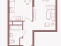 1-комнатная квартира · 46 м² · 3/6 этаж, Село Абай 70 за 22.5 млн ₸ — фото 9