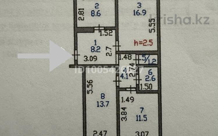 3-комнатная квартира · 70 м² · 3/5 этаж, Алтынсарина 266 за 32 млн ₸ в Петропавловске — фото 18