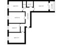 4-бөлмелі пәтер · 90 м² · 3/6 қабат, микрорайон городок Строителей, бағасы: ~ 32.7 млн ₸ в Кокшетау