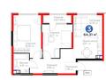 3-комнатная квартира · 64 м² · 4/6 этаж, мкр Кайрат 716/16 за 42.7 млн ₸ в Алматы, Турксибский р-н — фото 16