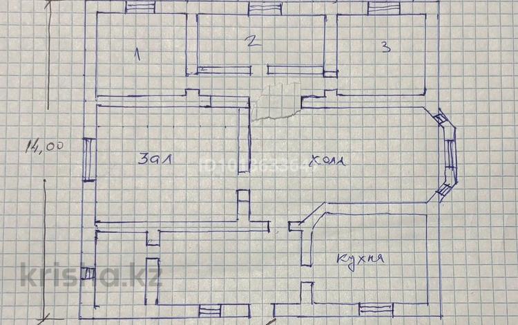 Отдельный дом · 4 комнаты · 175 м² · 8 сот., мкр Достык — Жігер,Ханшайым за 23 млн ₸ в Шымкенте, Абайский р-н — фото 2