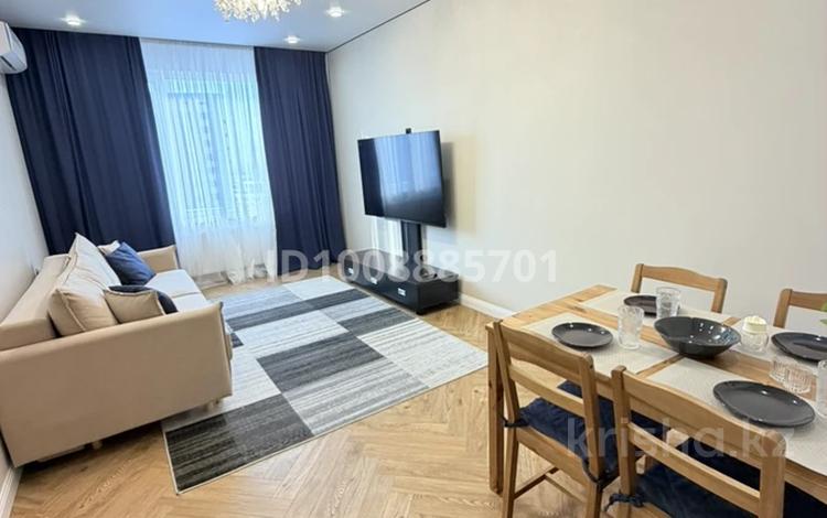 3-комнатная квартира · 70 м² · 12/12 этаж, Раймбека 210/4 — Ауэзова за 35 000 〒 в Алматы, Алмалинский р-н — фото 2