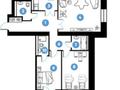 4-комнатная квартира · 117.4 м² · 8/10 этаж, мкр Юго-Восток, Микрорайон Гульдер-1 3а — Возле садика лесок за 47 млн ₸ в Караганде, Казыбек би р-н — фото 2