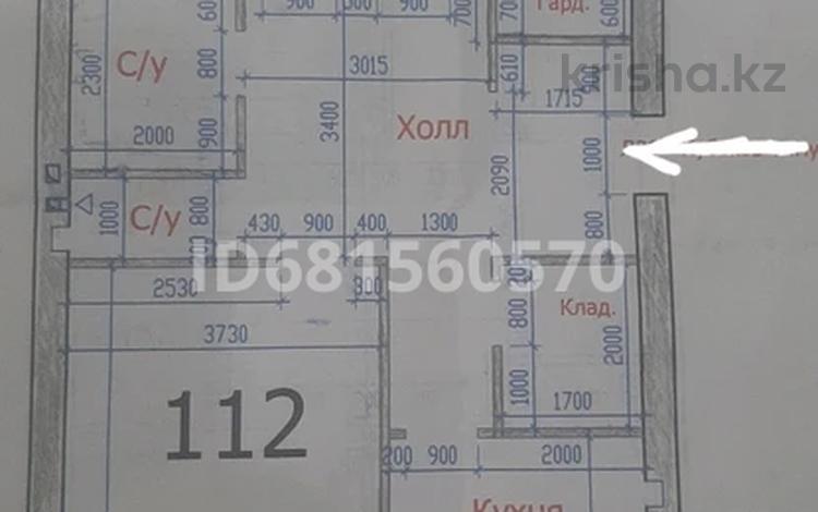 3-комнатная квартира, 111.1 м², 2/7 этаж, 20-й мкр, Мкрн 20 7 за 69 млн 〒 в Актау, 20-й мкр — фото 2