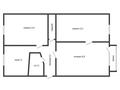 3-комнатная квартира · 60.5 м² · 4/5 этаж, Юбилейный за 15 млн ₸ в  — фото 18