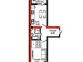 1-комнатная квартира · 42.5 м², Айтматова 19 за ~ 21.3 млн ₸ в Астане, Нура р-н