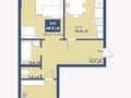 2-комнатная квартира · 68.9 м² · 5/9 этаж, Джамбула 5 за ~ 28.2 млн ₸ в Семее