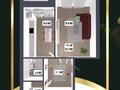 1-комнатная квартира · 62.3 м² · 5/9 этаж, мкр. Алтын орда 1в/1 — ЖК АРМАН ВИЛЛА по пр. Тауелсиздик за 18.7 млн ₸ в Актобе