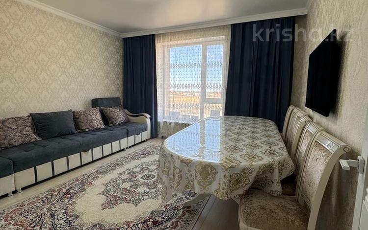 3-бөлмелі пәтер · 75 м² · 3/4 қабат, Кургальжинское шоссе 108, бағасы: 29.5 млн 〒 в Астане, Нура р-н — фото 2