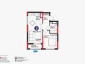 2-бөлмелі пәтер · 48.76 м² · 7/17 қабат, Е 908 23, бағасы: 30 млн ₸ в Астане, Нура р-н