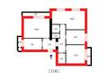 4-комнатная квартира · 88.4 м² · 5/5 этаж, мкр Михайловка , ул.Крылова за 45 млн ₸ в Караганде, Казыбек би р-н — фото 20