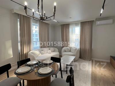 2-бөлмелі пәтер · 51.3 м² · 7/12 қабат, Бауыржана Момышулы 5/4 — Монке би, бағасы: 61 млн ₸ в Алматы, Алатауский р-н