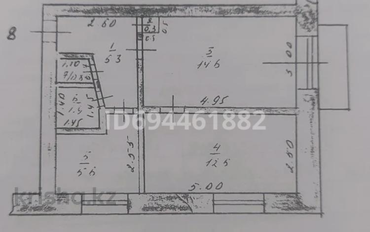 2-бөлмелі пәтер · 41 м² · 2/3 қабат, Гагарина 25 — Район облгаза, пожарки, бағасы: 10.5 млн ₸ в Уральске — фото 2