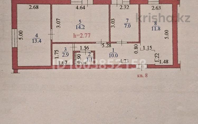 3-комнатная квартира · 62.7 м² · 4/4 этаж, мкр Таусамалы 86 за 30 млн 〒 в Алматы, Наурызбайский р-н — фото 2