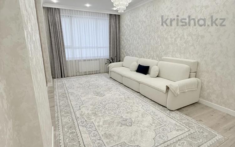 3-бөлмелі пәтер · 100 м² · 2/12 қабат, Кайыма Мухамедханова 6a, бағасы: 79 млн ₸ в Астане, Есильский р-н — фото 2