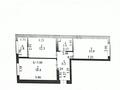 2-комнатная квартира · 59 м² · 6/9 этаж, Сыганак 12 — Айтеке би за 36.5 млн ₸ в Астане, Нура р-н