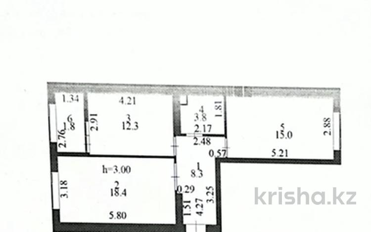 2-комнатная квартира · 59 м² · 6/9 этаж, Сыганак 12 — Айтеке би за 36.5 млн ₸ в Астане, Нура р-н — фото 26