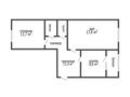 2-бөлмелі пәтер · 54 м² · 5/5 қабат, С. Баймагамбетова 4А, бағасы: 23 млн ₸ в Костанае — фото 14