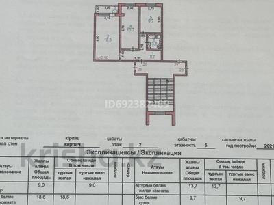 2-комнатная квартира, 55.5 м², 2/5 этаж, проспект Алашахана 34К — Самсунг за 18 млн 〒 в Жезказгане