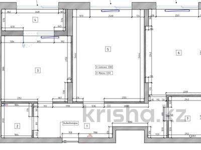 3-комнатная квартира · 80 м² · 11/14 этаж, А 32 2Б за 67.8 млн ₸ в Астане, Сарайшык р-н
