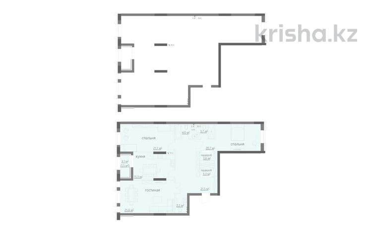 3-комнатная квартира · 131.2 м², мкр Новый Город, ​Улица Комиссарова 27 за ~ 87.9 млн ₸ в Караганде, Казыбек би р-н — фото 2